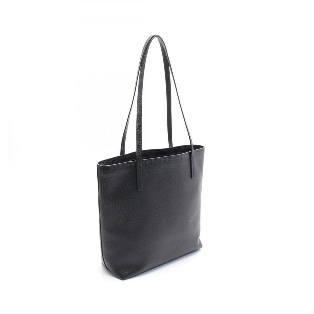 PRADA Black Leather Tote Bag - Picture 3 of 7